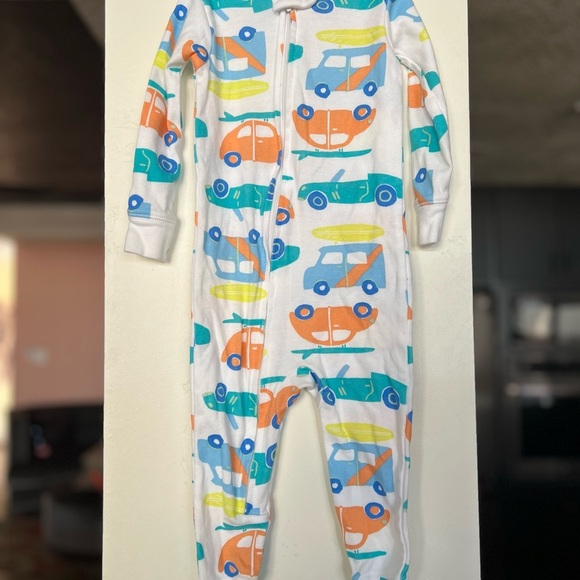 Carter's Vibrant Footies with Fun Design sz 12M NEW - Picture 3 of 9